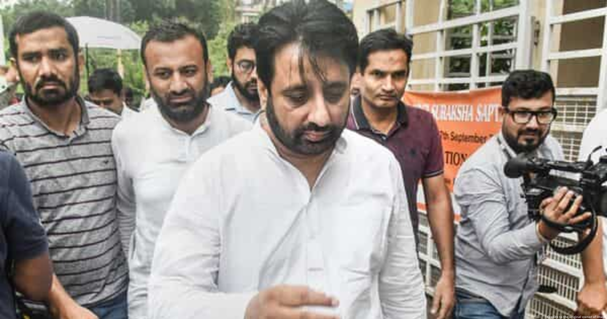 AAP MLA Amanatullah Khan arrested in Delhi Waqf Board corruption case; cash, illegal pistols recovered from his aide